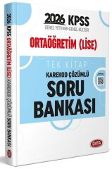 Data 2026 KPSS Ortaöğretim Lise Soru Bankası Çözümlü Data Yayınları