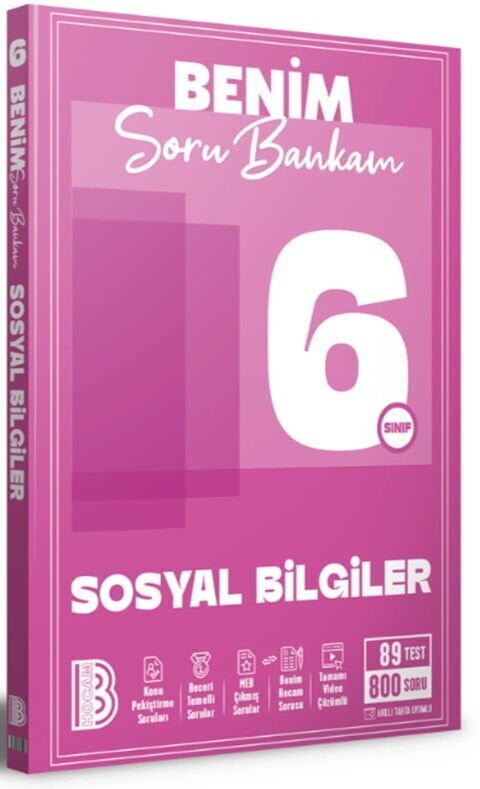 Benim Hocam Yayınları 6. Sınıf Sosyal Bilgiler Soru Bankam