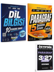 Peramila 2027 YKS TYT KPSS MSÜ Dil Bilgisi + Paragraf 15 Deneme 2 li Set+ Anla Kazan Paragraf