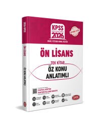 Data 2026 KPSS Ön Lisans Öz Konu Anlatımlı Tek Kitap Data Yayınları