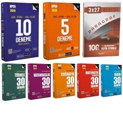 Pegem 2026 KPSS Genel Yetenek Genel Kültür Tüm Dersler Tüm Adaylar İçin Kazandıran Deneme Seti