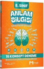 Mozaik 8. Sınıf Anlam Bilgisi Konsept 16 Deneme Çözümlü Mozaik Yayınları