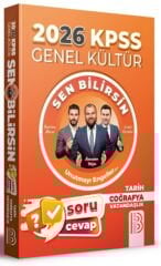 Benim Hocam Yayınları 2026 KPSS Genel Kültür Sen Bilirsin Tarih-Coğrafya-Vatandaşlık Soru Cevap Kitabı