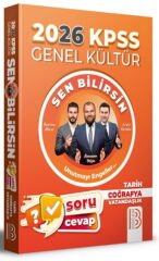 Benim Hocam Yayınları 2026 KPSS Genel Kültür Sen Bilirsin Tarih-Coğrafya-Vatandaşlık Soru Cevap Kitabı