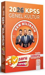 Benim Hocam Yayınları 2026 KPSS Genel Kültür Sen Bilirsin Tarih-Coğrafya-Vatandaşlık Soru Cevap Kitabı