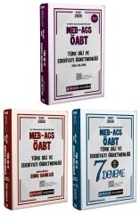 Pegem 2026 ÖABT MEB-AGS Türk Dili ve Edebiyatı Öğretmenliği Konu + Soru Bankası + 7 Deneme 3 lü Set Pegem Akademi Yayınları