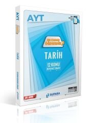 Supara AYT Tarih 12 Konu Deneme Ne Kadar Öğrendik Çek Kopar Supara Yayınları