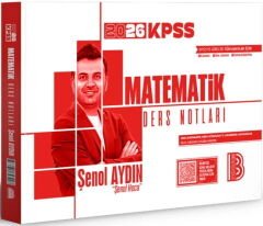 Benim Hocam 2026 KPSS Matematik Ders Notları