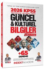 İndeks Akademi 2026 KPSS Güncel ve Kültürel Bilgiler Çalışma Kitabı (65 Deneme İlaveli) - Aydın Yüce, Emrah Vahap Özkaraca İndeks Akademi Yayıncılık