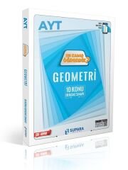 Supara AYT Geometri 10 Konu Deneme Ne Kadar Öğrendik Çek Kopar Supara Yayınları
