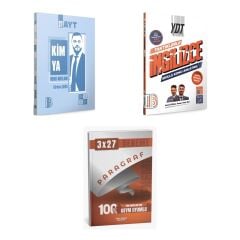 2027 AYT Benim Hocam Kimya Ders Notları + YDT Taktiklerle İngilizce SKILLS Konu + Ankapade 3'lü Set
