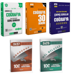 Pegem 2026 KPSS Ezberbozan Coğrafya Soru Bankası + KPSS Coğrafya Deneme + KPSS Coğrafya Konu Konu Çıkmış Sorular Seti