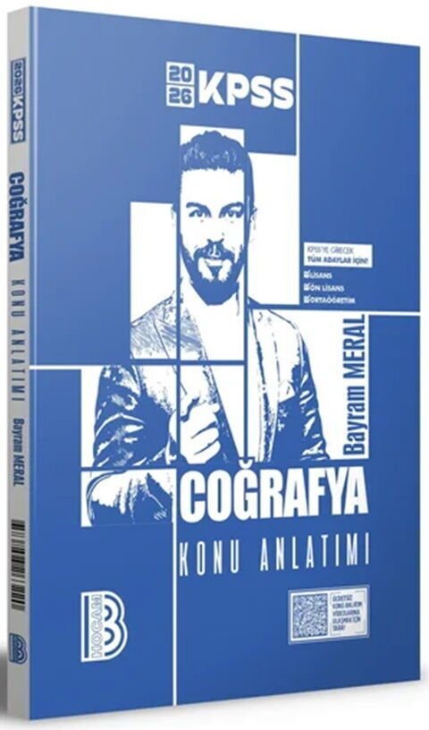 Benim Hocam Yayınları 2026 KPSS Coğrafya Konu Anlatımı