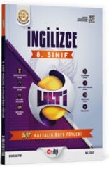 2027 Ulti Yayınları 8. Sınıf LGS İngilizce Haftalık Ödev Föyleri