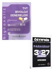 Biyoanaliz 2027 TYT Biyoloji Denemeleri+ EVP Akademi Paragraf
