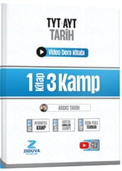 Zeduva Yayınları Ardıç Tarih TYT AYT Tarih 1 Kitap 3 Kamp Video Ders Kitabı