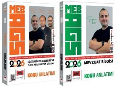 Yargı 2026 MEB-AGS Eğitimin Temelleri + Mevzuat Bilgisi Konu Anlatımı 2 li Set Yargı Yayınları