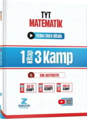 Zeduva Yayınları SML Matematik TYT Matematik 1 Kitap 3 Kamp Video Ders Kitabı