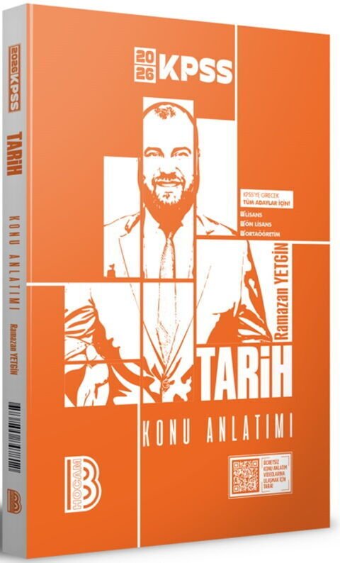 Benim Hocam Yayınları 2026 KPSS Tarih Konu Anlatımı