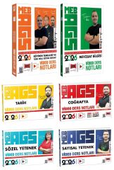 Yargı 2026 MEB-AGS Video Ders Notları 6 lı Set Yargı Yayınları