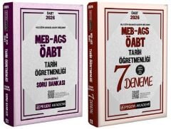 Pegem 2026 ÖABT MEB-AGS Tarih Öğretmenliği Soru Bankası + 7 Deneme 2 li Set Pegem Akademi Yayınları