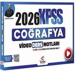 Tekrar Akademi 2026 KPSS Coğrafya Video Ders Notları
