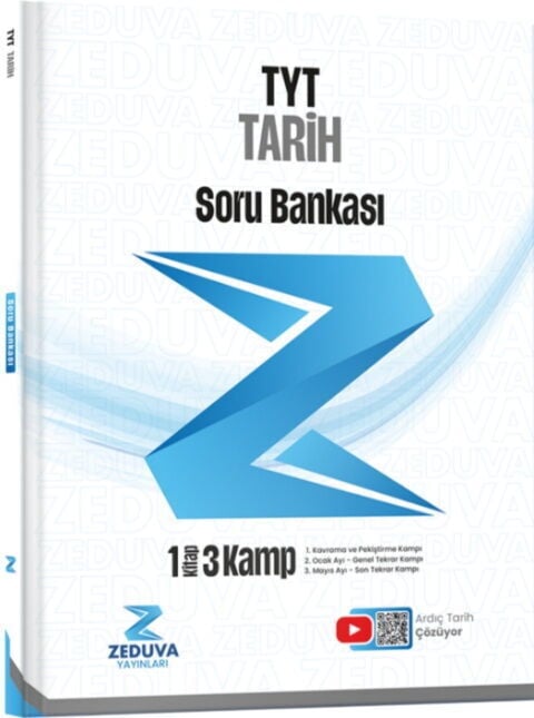 Zeduva Yayınları TYT Tarih 1 Kitap 3 Kamp Soru Bankası