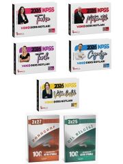 Anla Kazan + Hoca Kafası 2026 KPSS Genel Yetenek Genel Kültür Video Ders Notları 5 li Set Anla Kazan + Hoca Kafası Yayınları