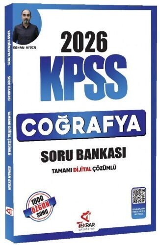 Tekrar Akademi 2026 KPSS Coğrafya Soru Bankası