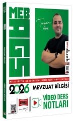 Yargı 2026 MEB-AGS Mevzuat Bilgisi Video Ders Notları - Tufan Genç Yargı Yayınları