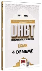 Yargı 2026 DHBT 1-2 Lisans 4 Deneme Çözümlü Yargı Yayınları