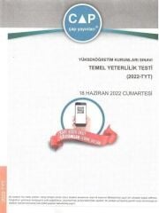 Çap Yayınları 2022 TYT Tıpkı Basım