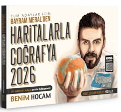 2027 Tüm Adaylar İçin Haritalarla Coğrafya Konu Anlatımı Benim Hocam Yayınları