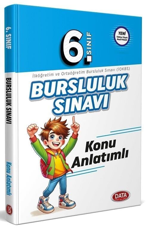 Data 6. Sınıf PYBS Bursluluk Sınavı Konu Anlatımlı Data Yayınları
