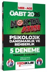 Yediiklim 2026 ÖBT MEB-AGS Psikolojik Danışmanlık ve Rehberlik Nokta Atışı 5 Deneme Çözümlü - Bülent Tanık Yediiklim Yayınları