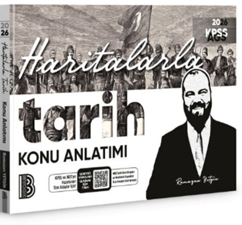 Benim Hocam Yayınları 2026 KPSS Haritalarla Tarih Konu Anlatımı