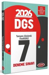 Data 2026 DGS 7 Deneme Çözümlü Data Yayınları
