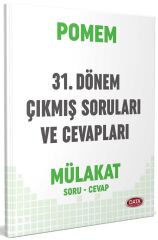 Data POMEM 31. Dönem Mülakat Çıkmış Sorular ve Cevapları Data Yayınları