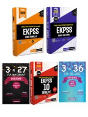 Pegem + Anla Kazan 2026 E-KPSS Engelli Kamu Personeli Seçme Sınavı Konu + Soru + Deneme 5 li Set