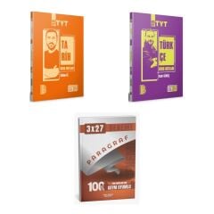 2027 Benim Hocam TYT Tarih + Türkçe Konu + anla kazan paragraf deneme 3'lü Set
