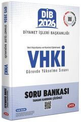 Data 2026 GYS DİB Diyanet İşleri Başkanlığı VHKİ Soru Bankası Çözümlü Görevde Yükselme Data Yayınları