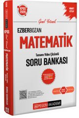 Pegem 2026 KPSS Ezberbozan Matematik Tamamı Video Çözümlü Soru Bankası Pegem Yayınları
