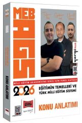 Yargı 2026 MEB-AGS Eğitimin Temelleri ve Türk Milli Eğitim Sistemi Konu Anlatımı - Tufan Genç Yargı Yayınları