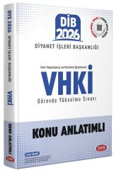 Data 2026 GYS DİB Diyanet İşleri Başkanlığı VHKİ Konu Anlatımlı Görevde Yükselme Data Yayınları
