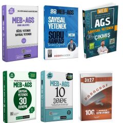 2026 MEB AGS Sayısal Yetenek Sınav Kazandıran Süper Karma Set