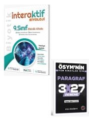 Biyotik 2027 9. Sınıf Biyoloji İnteraktif Etkinlik Kitabı+ EVP Akademi Paragraf