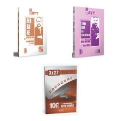 2027 Benim Hocam AYT ve Felsefe Video Çözümlü + Edebiyat Türk Dili Edebiyatı Konu + Ankapade 3'lü Set