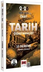 Yargı 2026 ÖABT MEB-AGS Tarih Öğretmenliği 10 Deneme Çözümlü - Mustafa Özdemir Yargı Yayınları