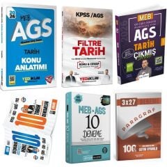 2026 MEB AGS Tarih Sınav Kazandıran Süper Karma Yayınlar Seti
