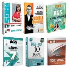 2026 MEB AGS Sözel Yetenek Sınav Kazandıran Süper Karma Yayınlar Seti